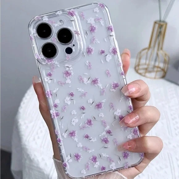 ⚠️Clearance iPhone 13/Pro/Pro Max Flower Pattern Phone Case - Picture 3 of 4